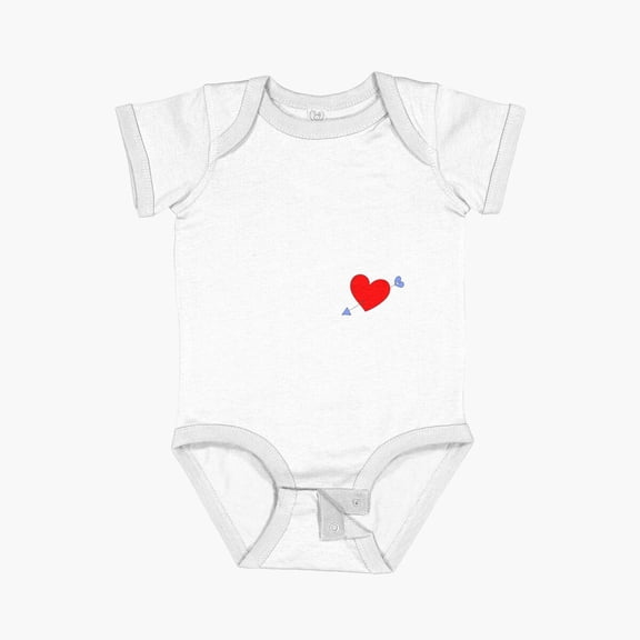 Luvly Newborn Mommy Is My Valentine Boys Valentine Boys Valentine'S Day Mamas Boy Short Sleeve Baby One-Piece, New Born, Baby Shower Gift, New Parents Gift