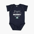 thumbnail image 1 of Luvly Promoted To Mommy Est 2021 | First Time Mom Baby Boy & Girl | Mom To Be Short Sleeve Baby One-Piece, New Born, Baby Shower Gift, New Parents Gift, 1 of 3