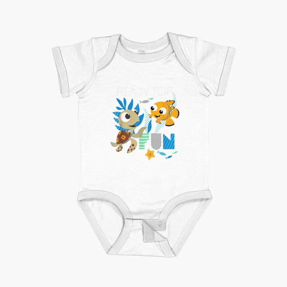 Luvly Ready For Fun Short Sleeve Baby One-Piece, New Born, Baby Shower Gift, New Parents Gift