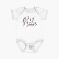 thumbnail image 1 of Luvly Rita Popular Girls First Name In White. Personalised Ised Name Rita Short Sleeve Baby One-Piece, New Born, Baby Shower Gift, New Parents Gift, 1 of 3