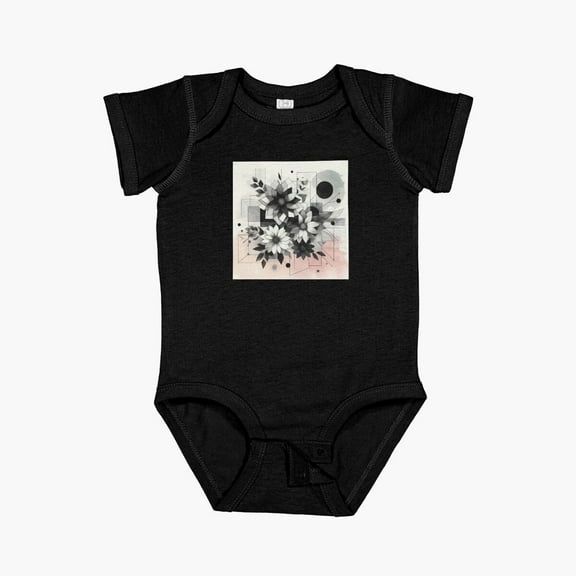 Luvly Rustic River Short Sleeve Baby One-Piece, New Born, Baby Shower Gift, New Parents Gift