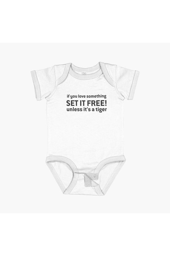 Set It Free! Short Sleeve Baby One-Piece, New Born, Baby Shower Gift, New Parents Gift