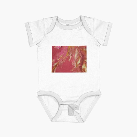 Luvly Shaina Short Sleeve Baby One-Piece, New Born, Baby Shower Gift, New Parents Gift