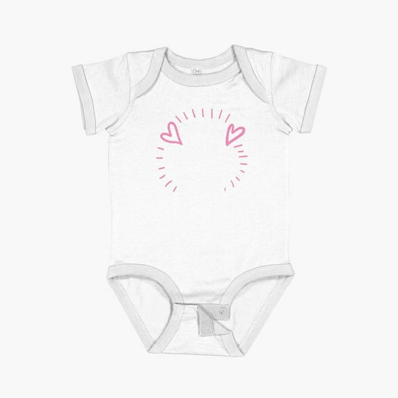 Luvly Sister - Big Sister Short Sleeve Baby One-Piece, New Born, Baby Shower Gift, New Parents Gift