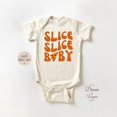 thumbnail image 1 of Luvly Slice Slice Baby, Baby Bodysuit, Funny Baby, Retro Baby, Baby Shower Gift, Natural Baby , New Born, Baby Shower Gift, New Parents Gift, 1 of 3