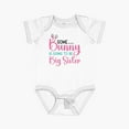 thumbnail image 1 of Luvly Some Bunny Is Going To Be A Big Sister 2024 Sibling Announcement Short Sleeve Baby One-Piece, New Born, Baby Shower Gift, New Parents Gift, 1 of 3