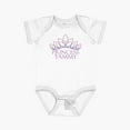 thumbnail image 1 of Luvly Tammy - Tiara Name Princess Pink Purple Crown - 0921 Short Sleeve Baby One-Piece, New Born, Baby Shower Gift, New Parents Gift, 1 of 4
