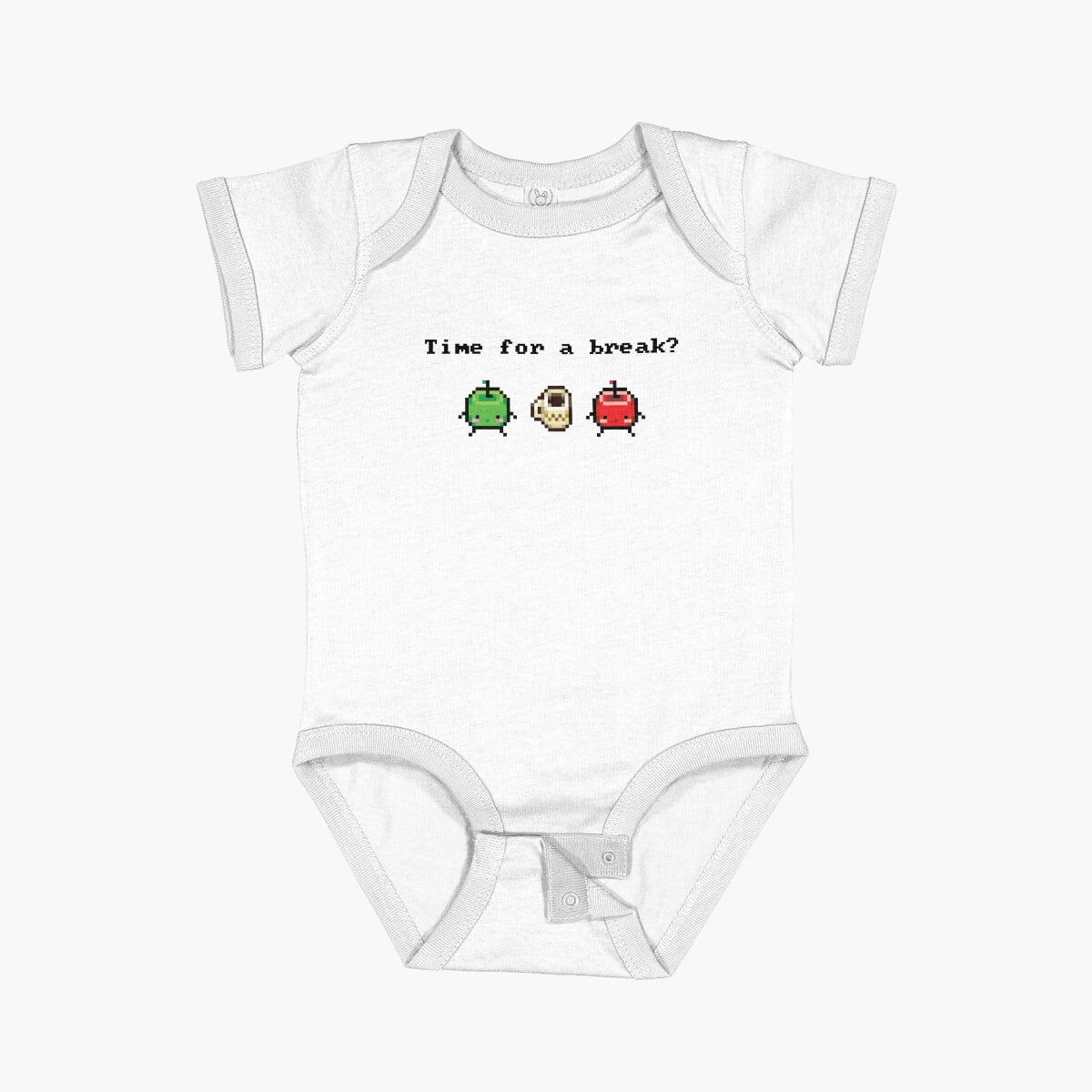 Luvly Time For A Break Short Sleeve Baby One-Piece, New Born, Baby ...