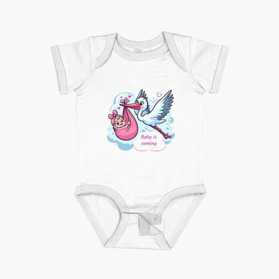 Luvly Whimsy In The Sky Short Sleeve Baby One-Piece, New Born, Baby Shower Gift, New Parents Gift