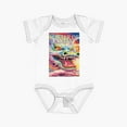 thumbnail image 1 of Luvly Year Of The Dragon, Airbrushed Short Sleeve Baby One-Piece, New Born, Baby Shower Gift, New Parents Gift, 1 of 4