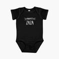 thumbnail image 1 of Luvly Zaza Gift Cute Perfect Zaza Cat Lover Product Short Sleeve Baby One-Piece, New Born, Baby Shower Gift, New Parents Gift, 1 of 3