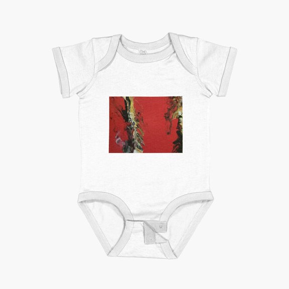 LuvlyAlgea Short Sleeve Baby One-Piece, New Born, Baby Shower Gift, New Parents Gift