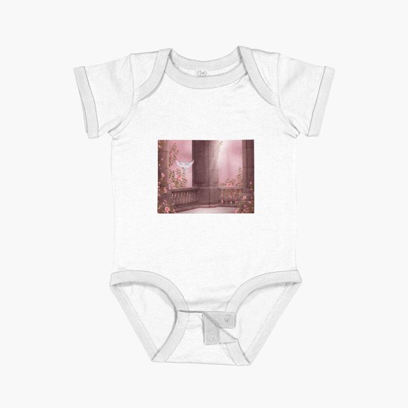 LuvlyModern Art 67 Short Sleeve Baby One-Piece, New Born, Baby Shower Gift, New Parents Gift