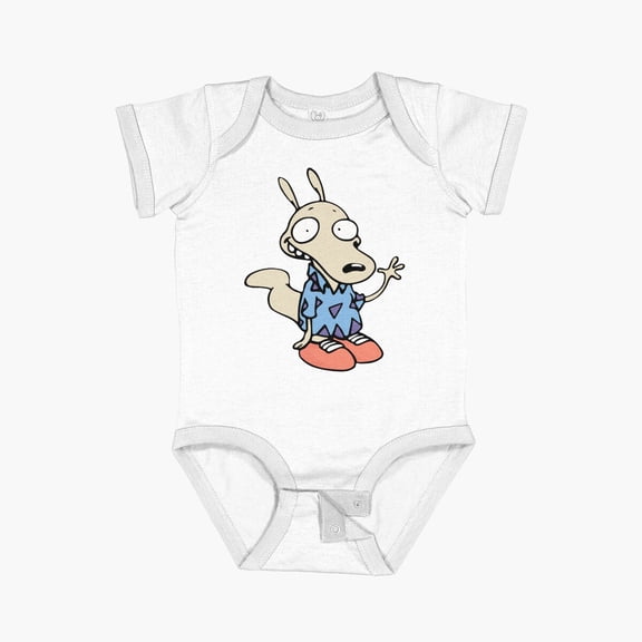LuvlyRocko Short Sleeve Baby One-Piece, New Born, Baby Shower Gift, New Parents Gift