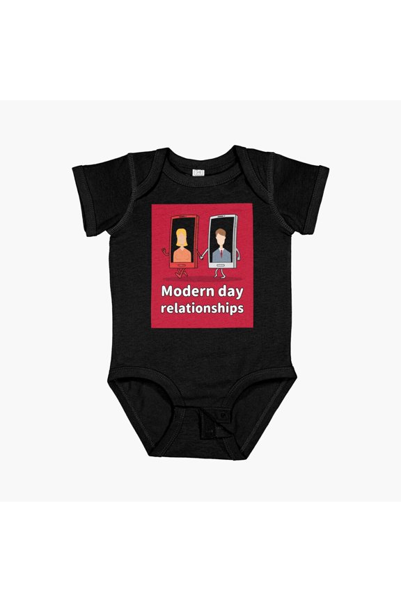 Intimacy Short Sleeve Baby One-Piece, New Born, Baby Shower Gift, New Parents Gift