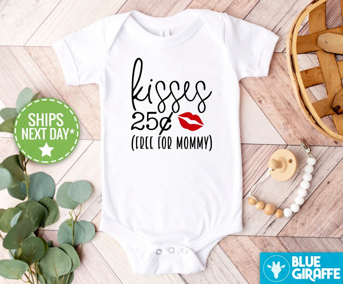 LuvlyKisses 25 Cents Each, Free For Mommy, Cute Mommy Kisses Baby(02)