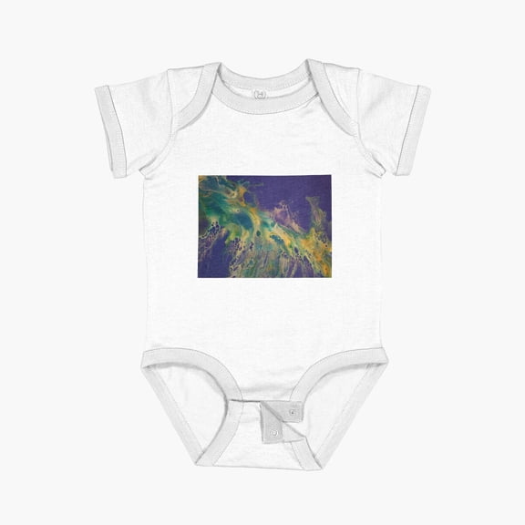 LuvlyPalancar Short Sleeve Baby One-Piece, New Born, Baby Shower Gift, New Parents Gift