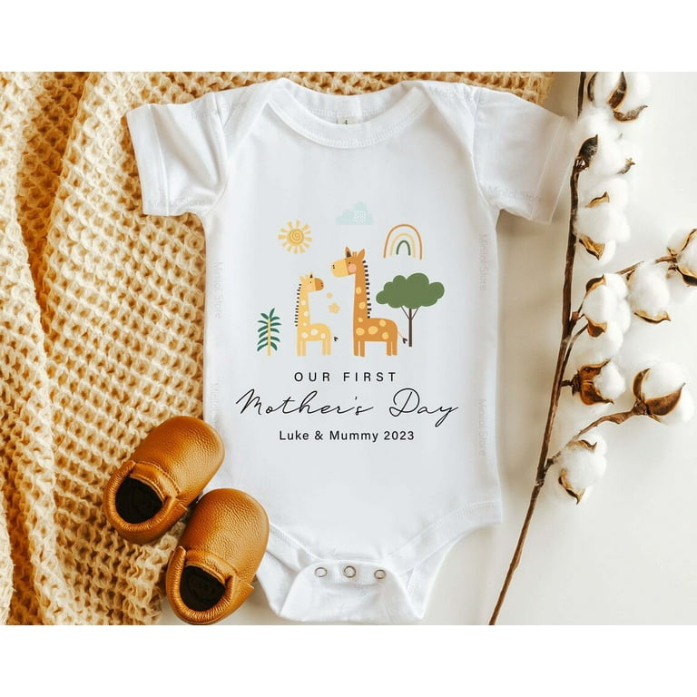 LuvlyPersonalised First Mother'S Day, 1St Mother'S Day Baby Grow