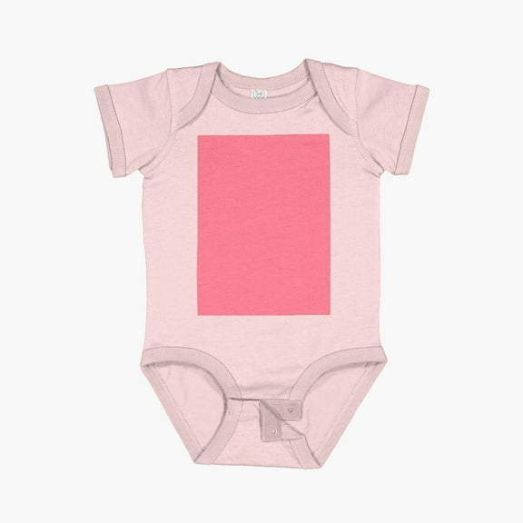 LuvlyPreppy Girly Hot Flamingo Strawberry Watermelon Pink Short Sleeve Baby One-Piece, New Born, Baby Shower Gift, New Parents Gift