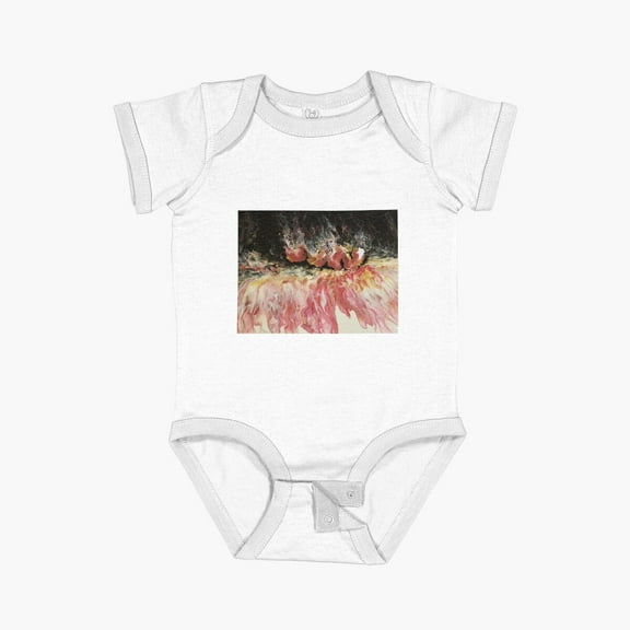 LuvlyTitus Short Sleeve Baby One-Piece, New Born, Baby Shower Gift, New Parents Gift