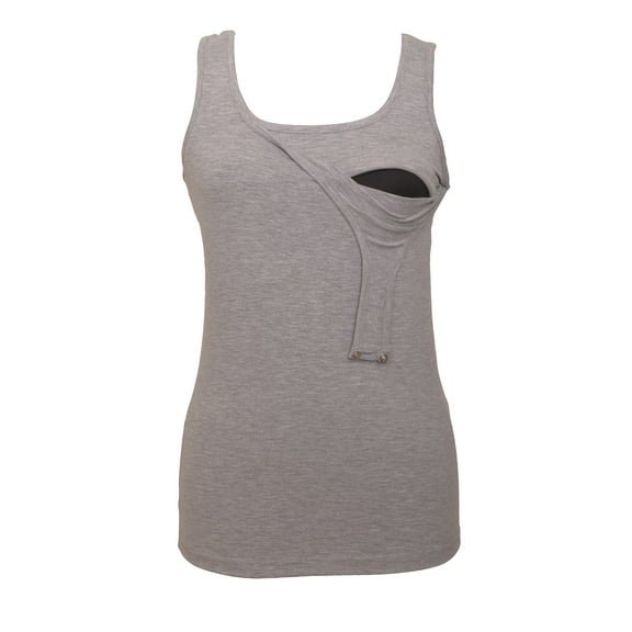 LuvmaBelly Super Soft Cotton Blend Nursing Maternity Tank Top, Women's, Sizes S-XL
