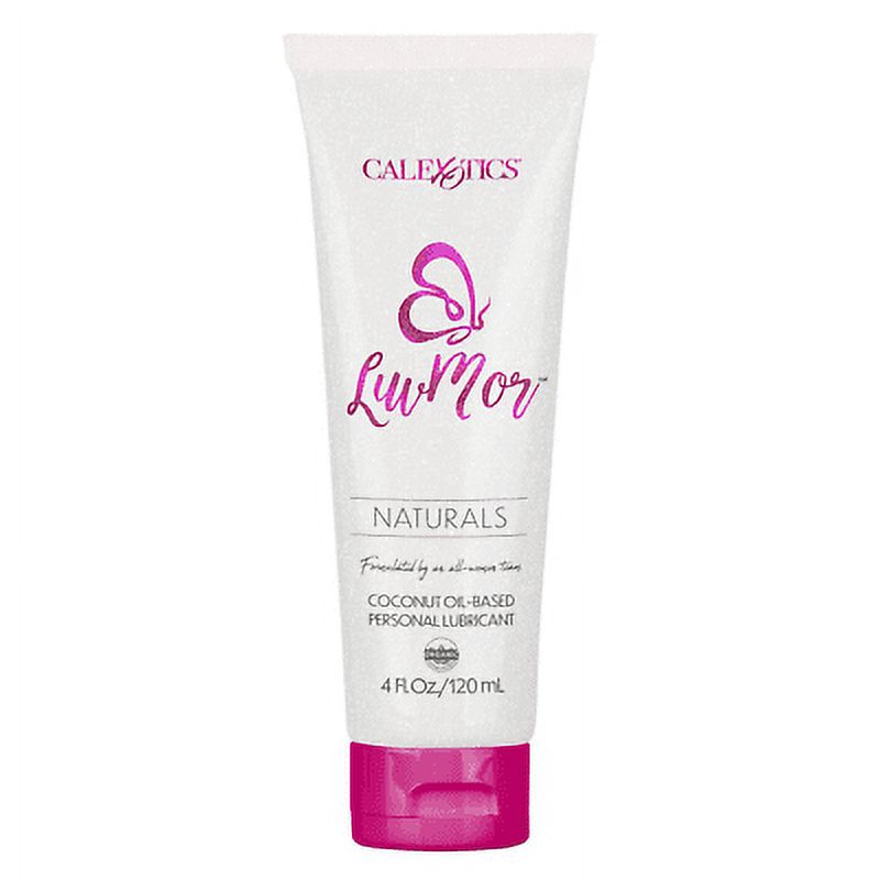 Luvmor Naturals Organic Personal Lubricant, Premium Coconut Oil Based