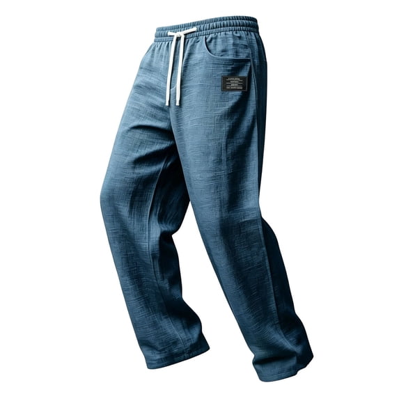 Luvrsol Big & Tall Mens Sweatpants Basic Casual Joggers Drawstring Waist Multi Size Daily Leisure Trousers S-5XL