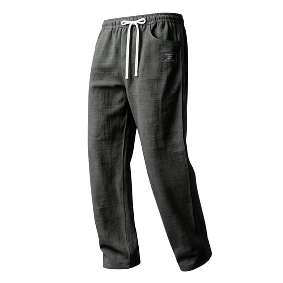 Luvrsol Big & Tall Mens Sweatpants Basic Casual Joggers Drawstring Waist Multi Size Daily Leisure Trousers S-5XL