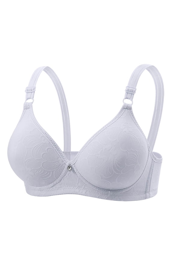 Bras for Women Lightweight Seamless No Wire T-Shirt Bra Flat Seam Design Invisible Under Thin Shirts S-2XL