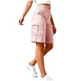 thumbnail image 1 of Luvrsol Cargo Shorts Women Stretch Button-Fly Pockets Outdoor Hiking Workwear Pants, Size S-2XL, 1 of 6