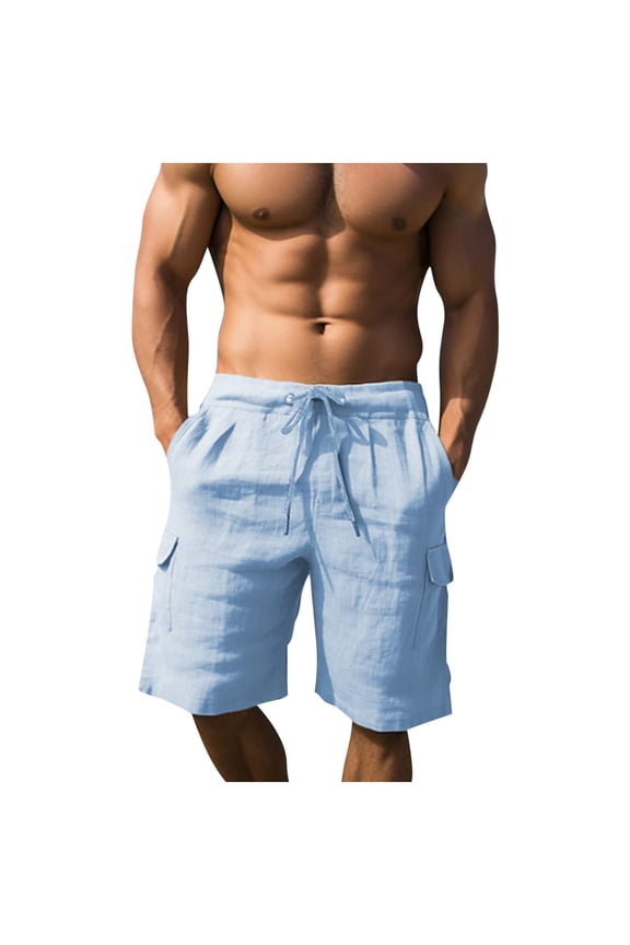 Men’s Big & Tall Performance Sport Shorts Four Way Stretch Training Fitness Casual Shorts 4XL-5XL