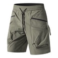 thumbnail image 1 of Luvrsol Men's Cargo Shorts Stretchy Durable Tactical Multi-Pocket Outdoor Casual Shorts, Size M-4XL, 1 of 8