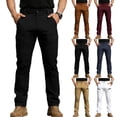 thumbnail image 1 of Luvrsol Men's Work Pants Lightweight Stretch Water Resistant Casual Tactical Cargo, S-3XL, 1 of 7