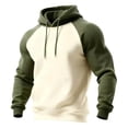 thumbnail image 1 of Luvrsol Mens Hoodies Pullover Thin Hoodie Breathable Light Blend Long Sleeve Casual Daily Hooded Sweatshirt S-3XL, 1 of 3