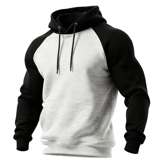 Luvrsol Mens Hoodies Pullover Thin Hoodie Breathable Light Blend Long Sleeve Casual Daily Hooded Sweatshirt S-3XL
