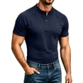 thumbnail image 1 of Luvrsol Mens Tshirt Heavyweight Solid Crew Neck Basic Tee Breathable Cotton Blend Work Shirts S-3XL, 1 of 6