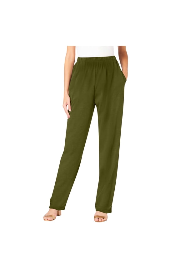 Plus Size Dress Pants Women Stretch Comfortable Fitness Yoga Work and Casual, S-5XL