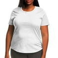 thumbnail image 1 of Luvrsol Plus Size T Shirts Casual Oversize Solid Round Neck Short Sleeved Base Blouse T-shirt, Size M-5XL, 1 of 5
