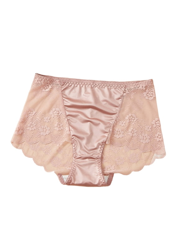 Plus Size Underwear Women Breathable Soft Solid Panties Flexible Fabric All Day Daily Casual L-5XL