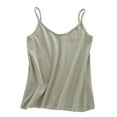 thumbnail image 1 of Luvrsol Plus Size Women's Tank Tops Basic Solid Soft Breathable Casual Layering Top, S-4XL, 1 of 4