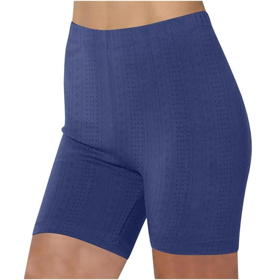 Luvrsol Shorts for Women Quick Dry Moisture Wicking Breathable Elastic Waist Summer Solid Casual Short Pants, Size S-2XL