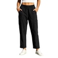 thumbnail image 1 of Luvrsol Sweatpants Women Plus Size Solid Track Pants Elastic Drawstring Outdoor Cargo S-3XL, 1 of 7