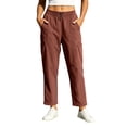 thumbnail image 1 of Luvrsol Sweatpants Women Plus Size Solid Track Pants Elastic Drawstring Outdoor Cargo S-3XL, 1 of 7