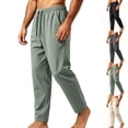 thumbnail image 1 of Luvrsol Sweatpants for Men Big & Tall Tapered Joggers Secure Zipper Pockets Outdoor Hiking Workout Trousers M-5XL, 1 of 6