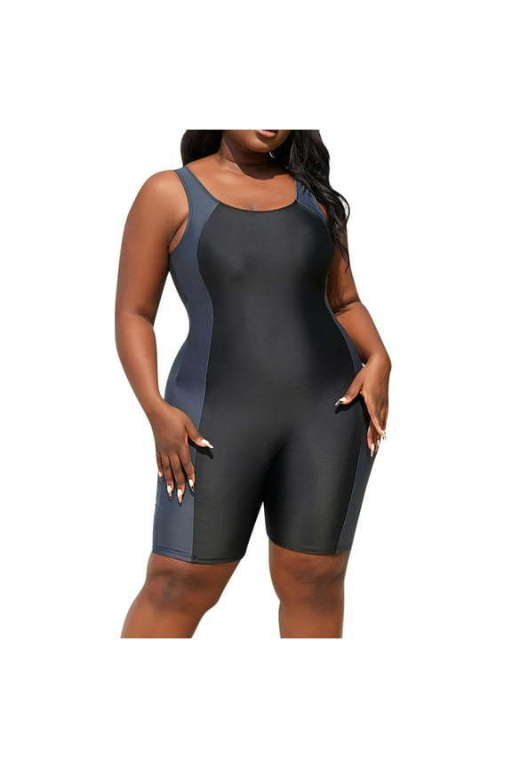 Swimsuit Women Plus Size One Piece Tummy Control Swimsuits for Womens Bathing Suit, Size L-4XL