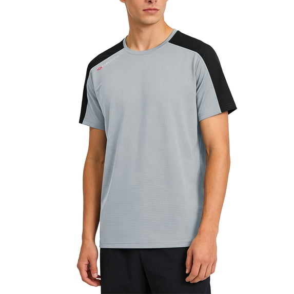 Luvrsol T Shirts for Man Solid Breathable Drying Moisture Wicking Short Sleeve Shirts Father's Day Gift, M-8XL
