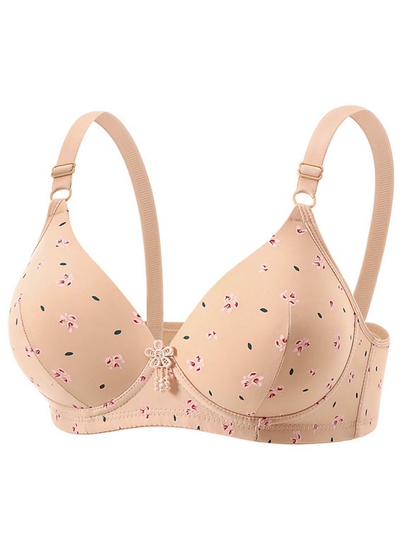 Wireless Bras for Women No Show Smooth Wirefree T-Shirt Bra Stretchy Microfiber Everyday Comfort Lingerie L-3XL