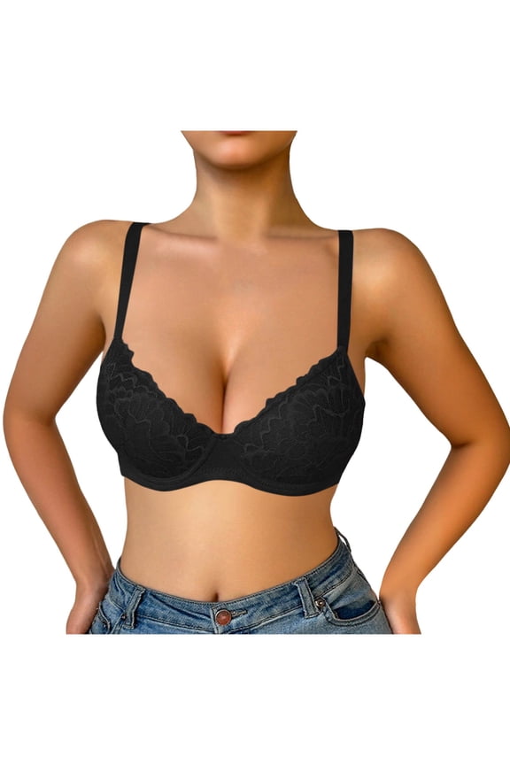 Wireless Bras for Women T-Shirt Bra Buttery Soft Stretch Fabric Everyday Daily Wear S-2XL