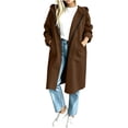 thumbnail image 1 of Luvrsol Women's Long Open Front Sweatshirt Cardigan, Long Sleeve Casual Loose Outerwear with Pockets S-2XL, 1 of 6