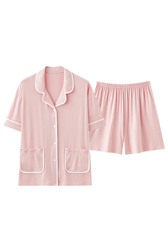 Women’s Soft Comfy Lounge Set 2-Piece Set with Tank Top and Loose-Fit Shorts, M-2XL